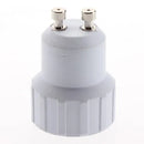 Axyaa Gu10 to E14 Socket Converter, Lighting Accessory Splitter for Bulb Adapter