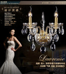 Axyaa 6/8/15/18 Arms Crystal Chandeliers & Pendants for Living Room