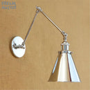 Axyaa Silver Metal Wall Sconce Set Dream Master