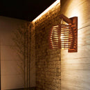 Axyaa Bamboo Wall Lamp: Vintage Chinese Style E27 Wall Sconce Light for Home and Hospitality