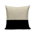 Axyaa Geometric Wave Dots Line Spring Cushion Cover - Black White - Custom Home Decor Pillow Cover
