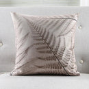 Axyaa Tropical Leaves Herbarium Fern Cushion Cover for Home Decor 45x45cm/30x50cm
