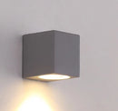 Axyaa LED Waterproof Villa Wall Lamp | Modern Outdoor Semicircular Wall Sconce