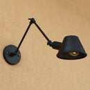 Axyaa Vintage LED Wall Light Swing Arm Wall Lamp Industrial Style