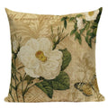 Axyaa Boho Kilim Leaf Cushion Cover - Retro Middle Eastern Style Home Decor