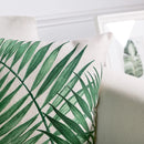 Axyaa Tropical Palm Leaf Cushion Cover 45x45cm