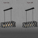 Axyaa Vintage Iron Loft Chandelier for Living Dining Room, Bar, Cafe Restaurant.