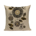 Axyaa Cartoon Plant Sofa Pillowcase - Multicolor Home Decoration