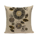 Axyaa Cartoon Plant Sofa Pillowcase - Multicolor Home Decoration