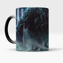 Axyaa Color Changing Cthulhu Coffee Mug 350ml Ceramic Magic Cup Gift