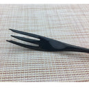 Axyaa Mirror Black Fish Fork Set - 18/10 Stainless Steel Cutlery Set
