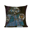 Axyaa Picasso Paintings Decorative Cushion Covers - Starry Night & Abstract Art