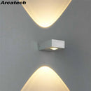 Axyaa LED Wall Light: Modern Outdoor Waterproof IP65 Wall Lamp for Living Room, Porch, Garden