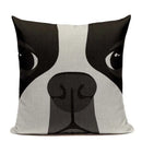 Axyaa Luxury Animal Pillow Case - 45x45cm Square Custom Cushion