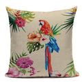 Axyaa Tropical Plant Banana Leaf Throw Pillow Cover for High Quality Home Decor