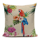 Axyaa Tropical Plant Banana Leaf Throw Pillow Cover for High Quality Home Decor