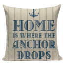 Axyaa Ocean Decor Throw Pillow Cover for Home & Office Furniture