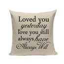 Axyaa Love Letter Cushion Cover Decorative Pillows Sofa Car Home Decor Linen Throw Pillow Case