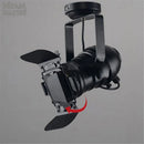 Axyaa Vintage Barn Door Ceiling Lights for Industrial Theater Stage LED Lighting