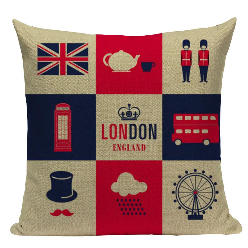 Nordic Soldier Home Cushion Cover 45x45cm Custom Sofa Pillowcase by Axyaa