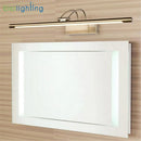 Axyaa LED Vanity Mirror Lights - Modern Nickel Bronze Bathroom Decoration