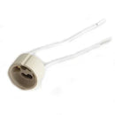 Axyaa Ceramic Gu10 Socket Holder for 110v-220v Bulbs