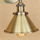 Axyaa Vintage Bronze Swing Arm Wall Lamp