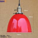Axyaa Rustic Pendant Light Retro Vintage Edison Style Loft Industrial Lamp