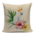 Axyaa Tropical Plant Banana Leaf Throw Pillow Cover for High Quality Home Decor