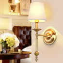 Axyaa Vintage Copper Wall Sconce LED Wall Lamp Lights for Home Living Room