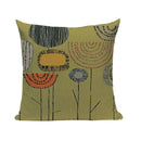Axyaa Cartoon Plant Sofa Pillowcase - Multicolor Home Decoration