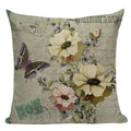 Axyaa Nordic Animal Plant Decorative Pillow Case Covers for Sofa