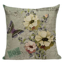 Axyaa Nordic Animal Plant Decorative Pillow Case Covers for Sofa