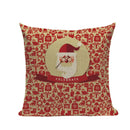 Axyaa Christmas Cushion Cover: Festive Square Pillow Case for Home Xmas Ambience