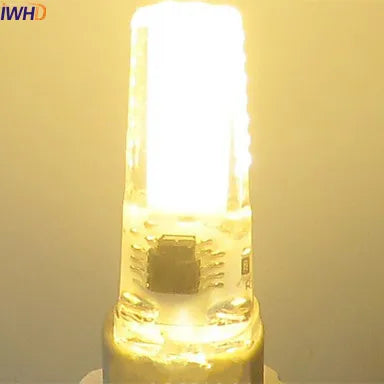 Axyaa 2W COB G4 LED Bulb 12V 120LM Mini Bi-pin Warm/White Chandeliers 10PCS