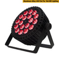 Axyaa LED Flat Par Light 18x12W/18x18W RGBWA UV Wireless DMX 512 - DJ Disco Party