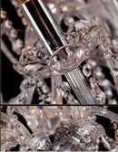 Axyaa 18-Arm K9 Crystal Double Layer Chandelier