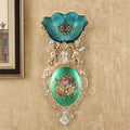 Axyaa Diamond Angel Wall Vase: Elegant Home Decor Resin Flower Pot Mural for Restaurants