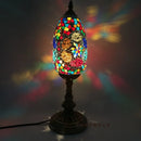 Axyaa Turkish Mosaic Table Lamp Vintage Art Deco Handcrafted Bedside Light