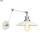 Axyaa Adjustable Swing Arm Wall Light: Retro Vintage Loft Industrial Style