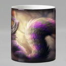 Axyaa Smile Cat Color Changing Coffee Mug, 11oz - Perfect Christmas Gift