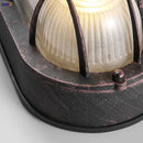 Axyaa Loft Industrial Wall Lights Glass Lampshade Vintage Stair Light Fixtures