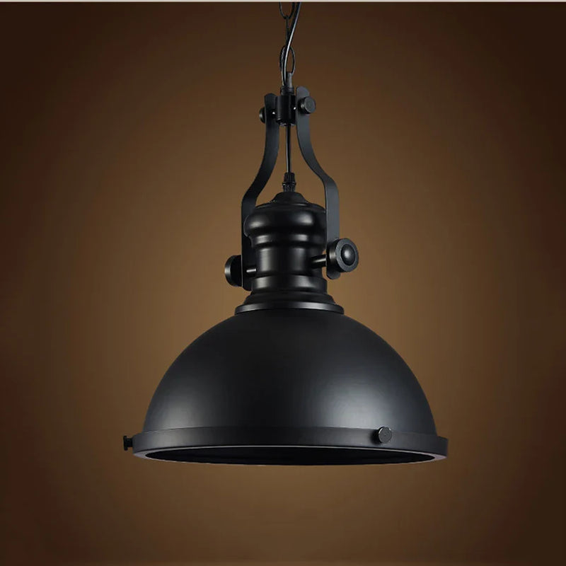 Axyaa Retro Industrial Pendant Lamp Chain Kitchen Ceiling Lights
