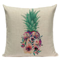 Axyaa Boho Kilim Leaf Cushion Cover - Retro Middle Eastern Style Home Decor