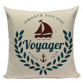 Axyaa Ocean Decor Throw Pillow Cover for Home & Office Furniture