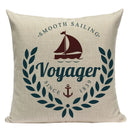 Axyaa Ocean Decor Throw Pillow Cover for Home & Office Furniture