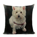 Axyaa Cute Dog Pillow Cases Cartoon Animal Decorative Pillows for Couch