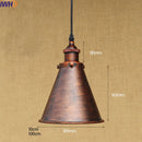 Axyaa Rustic Pendant Light Retro Vintage Edison Style Loft Industrial Lamp