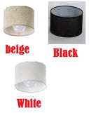 Axyaa LED Ceiling Chandelier with Lampshade for Living Room