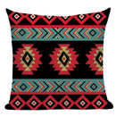 Axyaa Boho Plaid Stripes Pillow Cover 45x45cm Sofa Chair Custom Print Square
